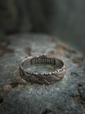 Кольцо Зигфрид из нейзильбера