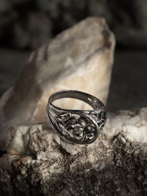 Кольцо Флоренция нейзильбер